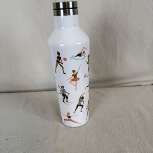 Rifle Paper Co Corkcicle Insulated Sports Girls Water Bottle Canteen 16oz